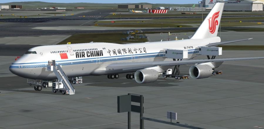 Boeing 747-8i Air China Package FSX &amp; P3D 一键安装包-6746 