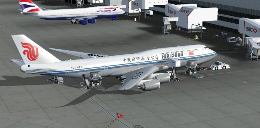 Boeing 747-8i Air China Package FSX &amp; P3D 一键安装包-2508 