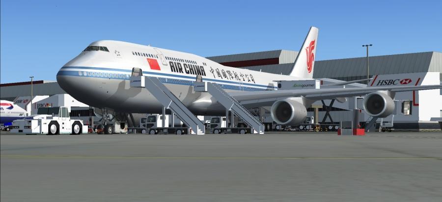 Boeing 747-8i Air China Package FSX &amp; P3D 一键安装包-159 