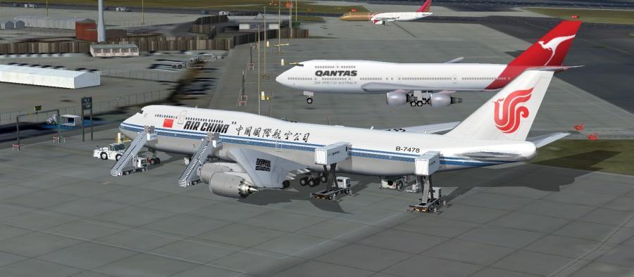 Boeing 747-8i Air China Package FSX &amp; P3D 一键安装包-9628 