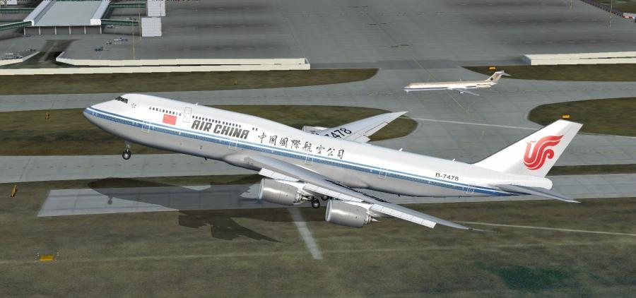 Boeing 747-8i Air China Package FSX &amp; P3D 一键安装包-2139 
