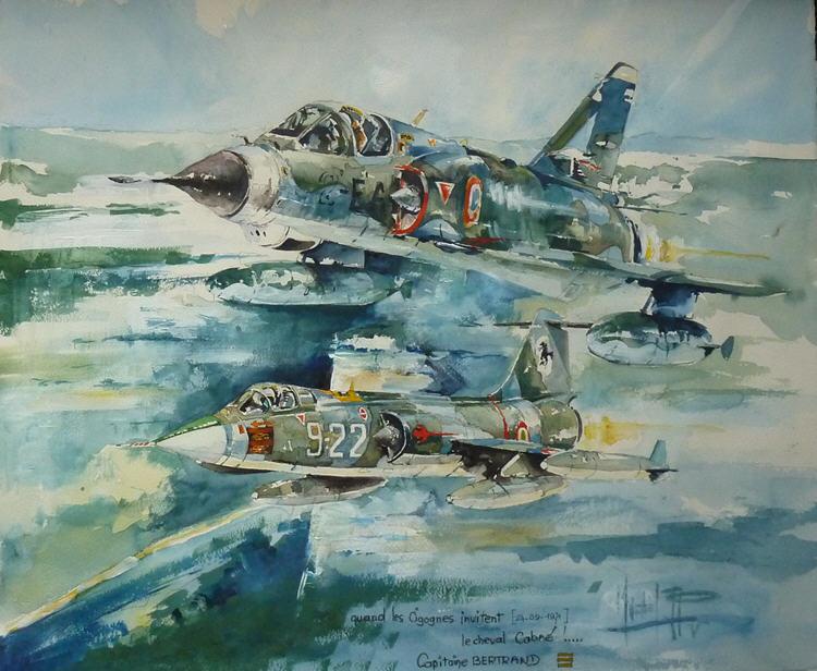 Pilote de Mirage III E à la BA 102 de Dijon , en 1971...
