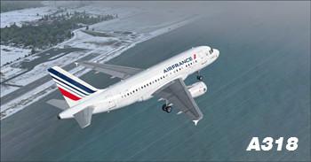 (重发) P3D&amp;FSX 法航全家桶，一键安装包 Air France fleet v2.1-6065 