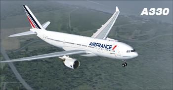 (重发) P3D&amp;FSX 法航全家桶，一键安装包 Air France fleet v2.1-8931 