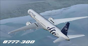 (重发) P3D&amp;FSX 法航全家桶，一键安装包 Air France fleet v2.1-5476 