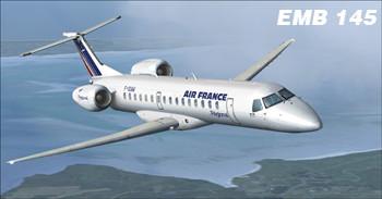 (重发) P3D&amp;FSX 法航全家桶，一键安装包 Air France fleet v2.1-1217 