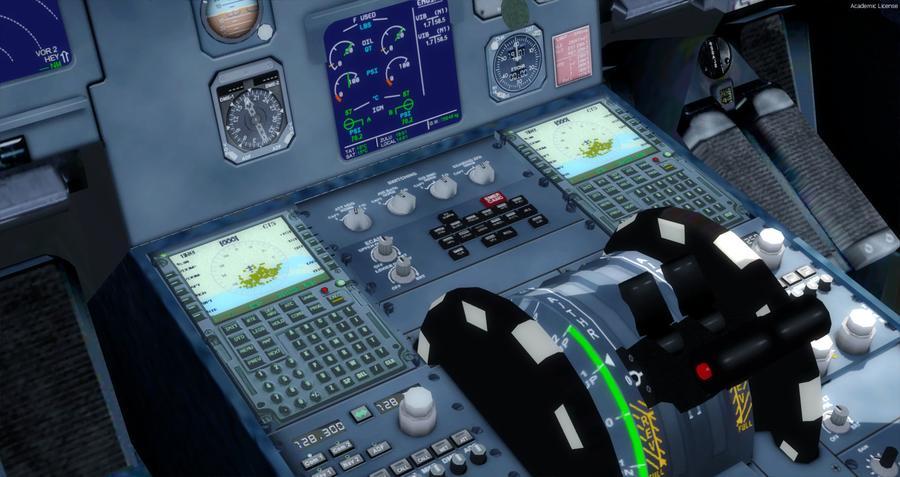 Airbus A320 na hEilvéise FSX P3D FMC