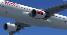 Airbus A320 na hEilvéise FSX P3D 23