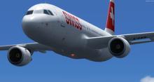 Airbus A320 na hEilvéise FSX P3D 25