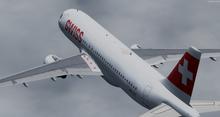 Airbus A320 na hEilvéise FSX P3D 26