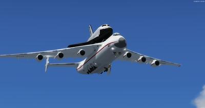 Antonov 225 rymdfärja FSX P3D 5