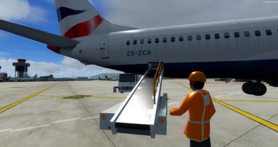 Boeing 737 MAX8 Daghang Livery FSX P3D 4