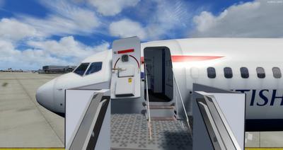 Boeing 737 MAX8 Daghang Livery FSX P3D 7