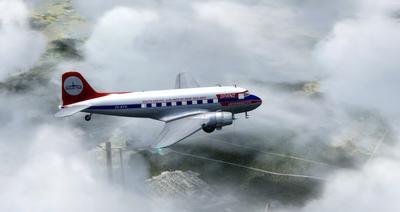 ডগলাস ডিসি এক্সএনএমএক্স বর্ধিত FSX P3D 15