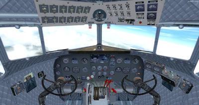 ডগলাস ডিসি এক্সএনএমএক্স বর্ধিত FSX P3D 18