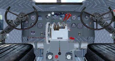 ডগলাস ডিসি এক্সএনএমএক্স বর্ধিত FSX P3D 26