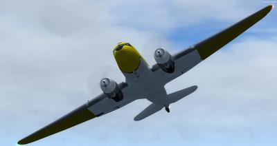 ডগলাস ডিসি এক্সএনএমএক্স বর্ধিত FSX P3D 7