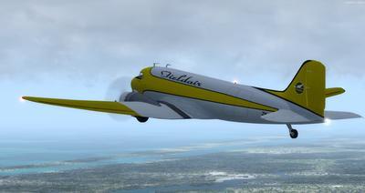 ডগলাস ডিসি এক্সএনএমএক্স বর্ধিত FSX P3D 8