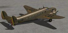 Lockheed Lodestar L 18 C 57 C 60A FSX P3D 3