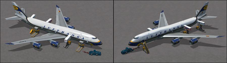 বোয়িং 747 8i Lufthansa 7