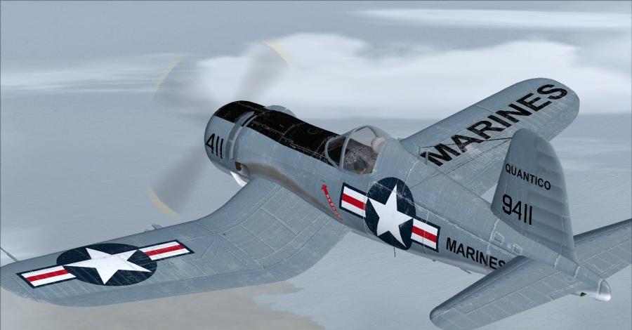 შანსი Vought f4u-6 და 7 მეკობრე-2