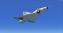 Convair মডেল 7002 XF 92A FSX P3D 1