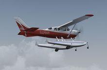 FlightPort Cessna U206G Соло Марк 1 FSX P3D 10