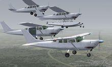FlightPort Cessna U206G Соло Марк 1 FSX P3D 19