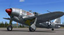 Poblacht XP 47J Stripach FSX P3D 2