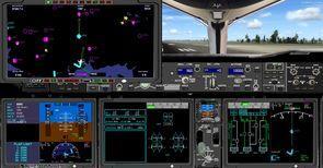 tds Boeing 787 მეგა პაკეტი X პანელი 2