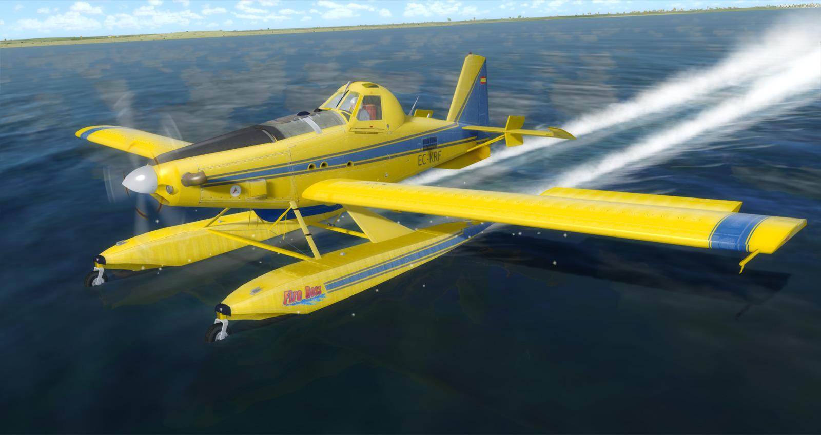 ΚΑΤΩ ΛΟΓΙΣΤΗΣ Air Tractor AT-802 Fire Boss FSX & P3D - Rikoooo