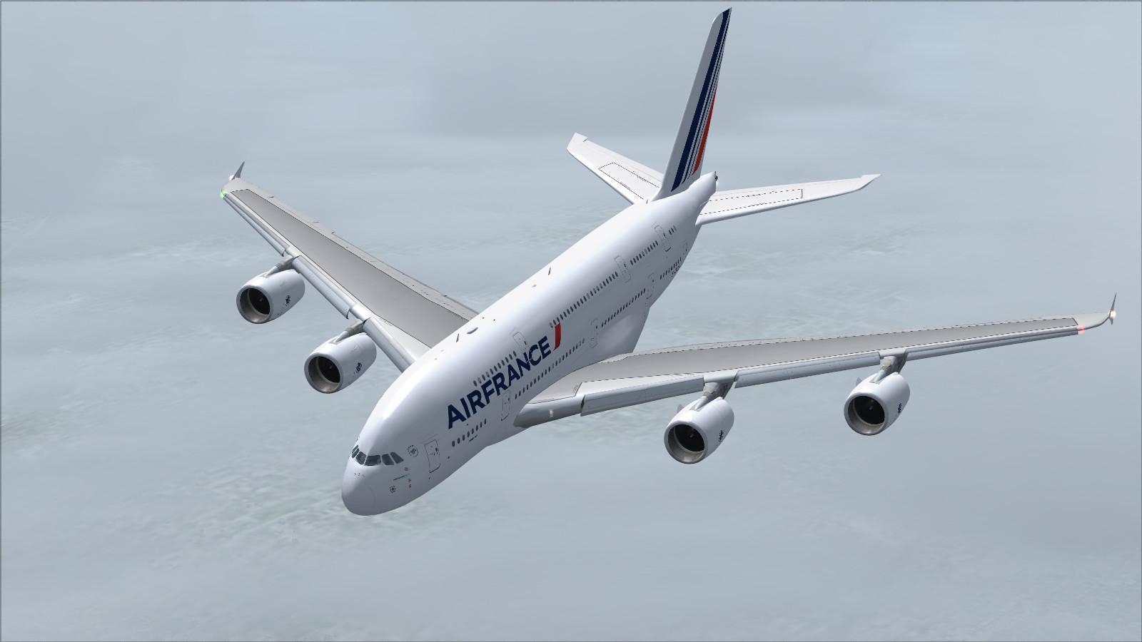 Airbus A380 エール フランス FS2004 - ダウンロード Airbus A380 エール フランス FS2004 - ダウンロード