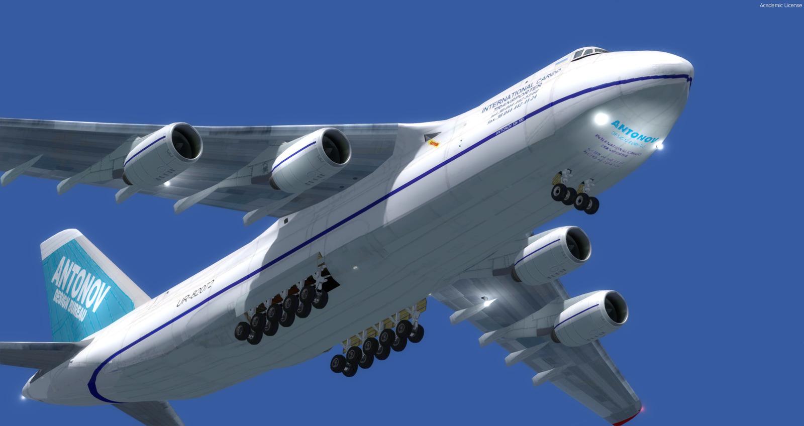 Antonov 124 Terv Rajz