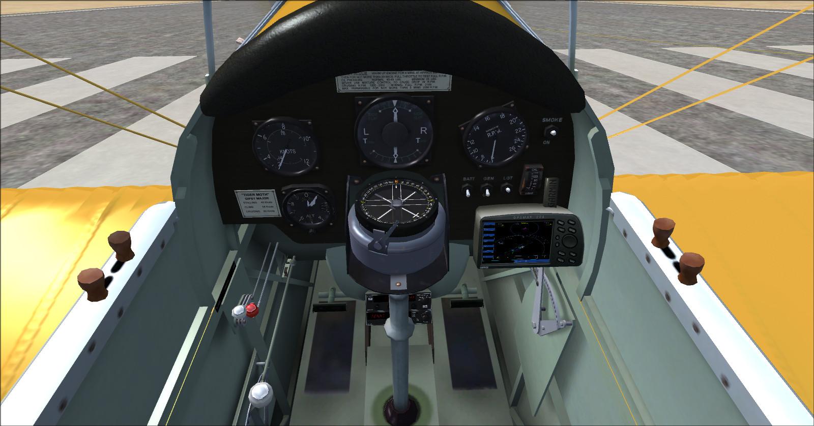 fsx tiger moth