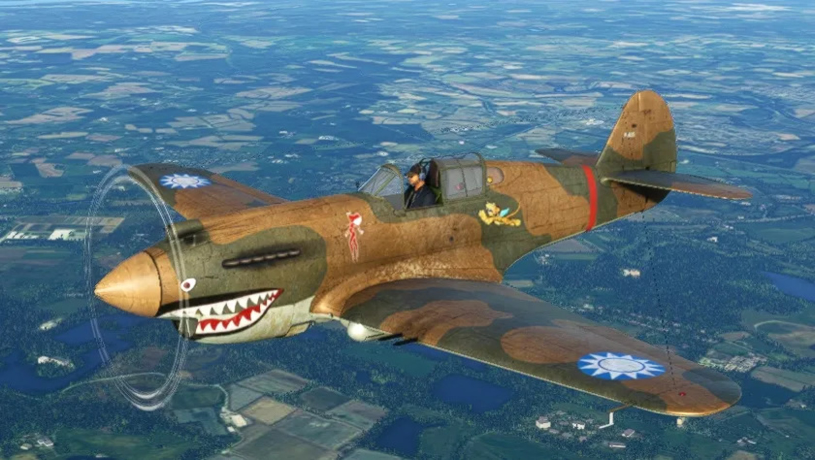 Curtiss P-40 Tomahawk for MSFS 2020 - DOWNLOAD