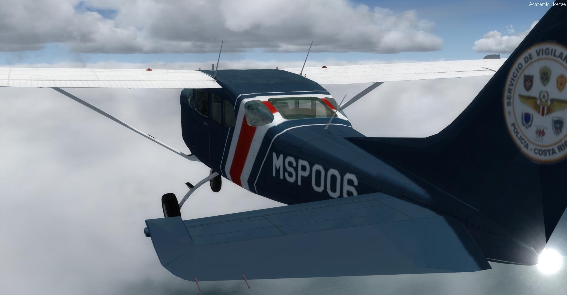 FlightPort Cessna U206G Soloy Mark 1 for FSX and P3D - DOWNLOAD