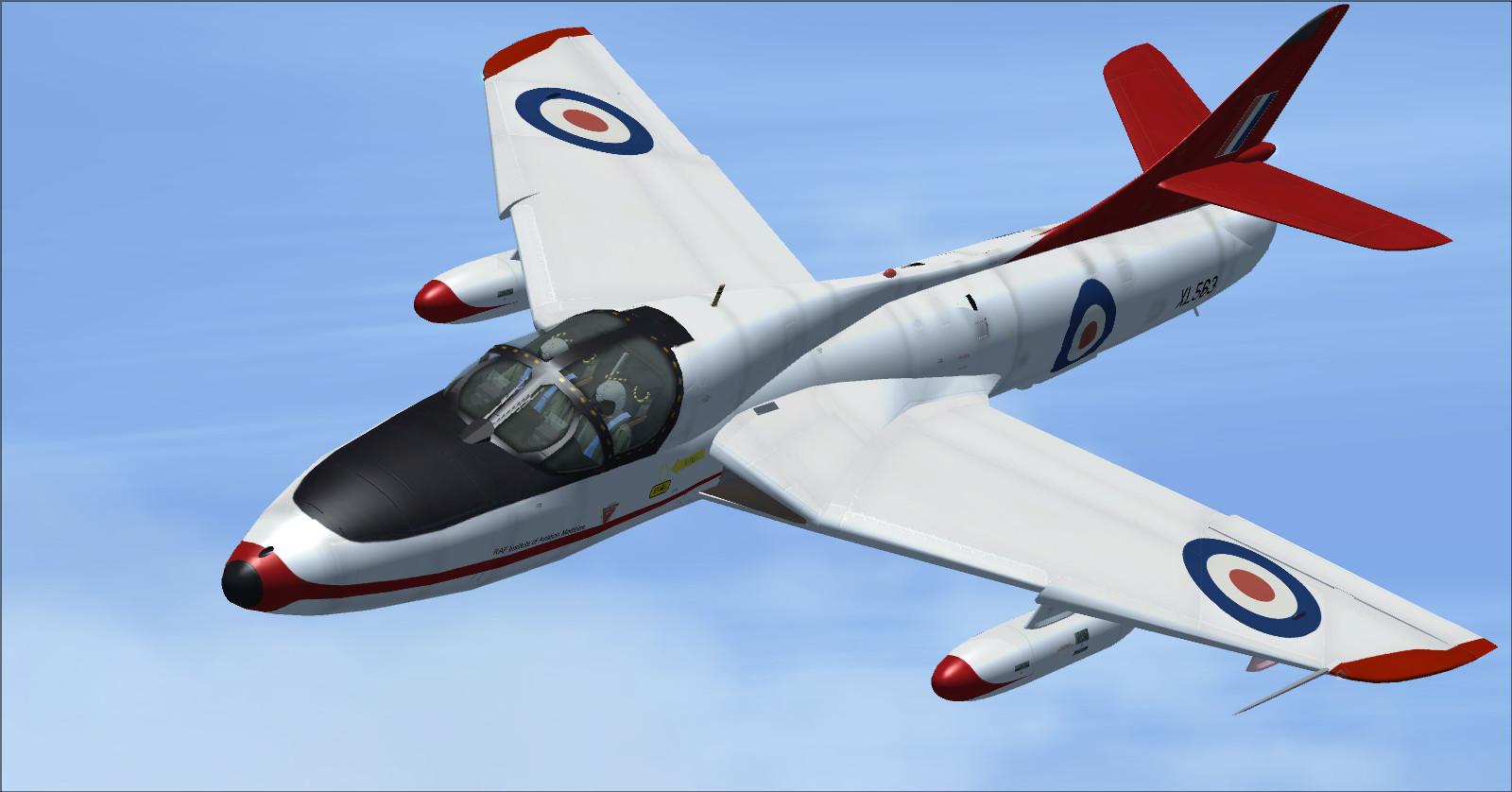 TÉLÉCHARGER Hawker Hunter Trainers FSX & P3D