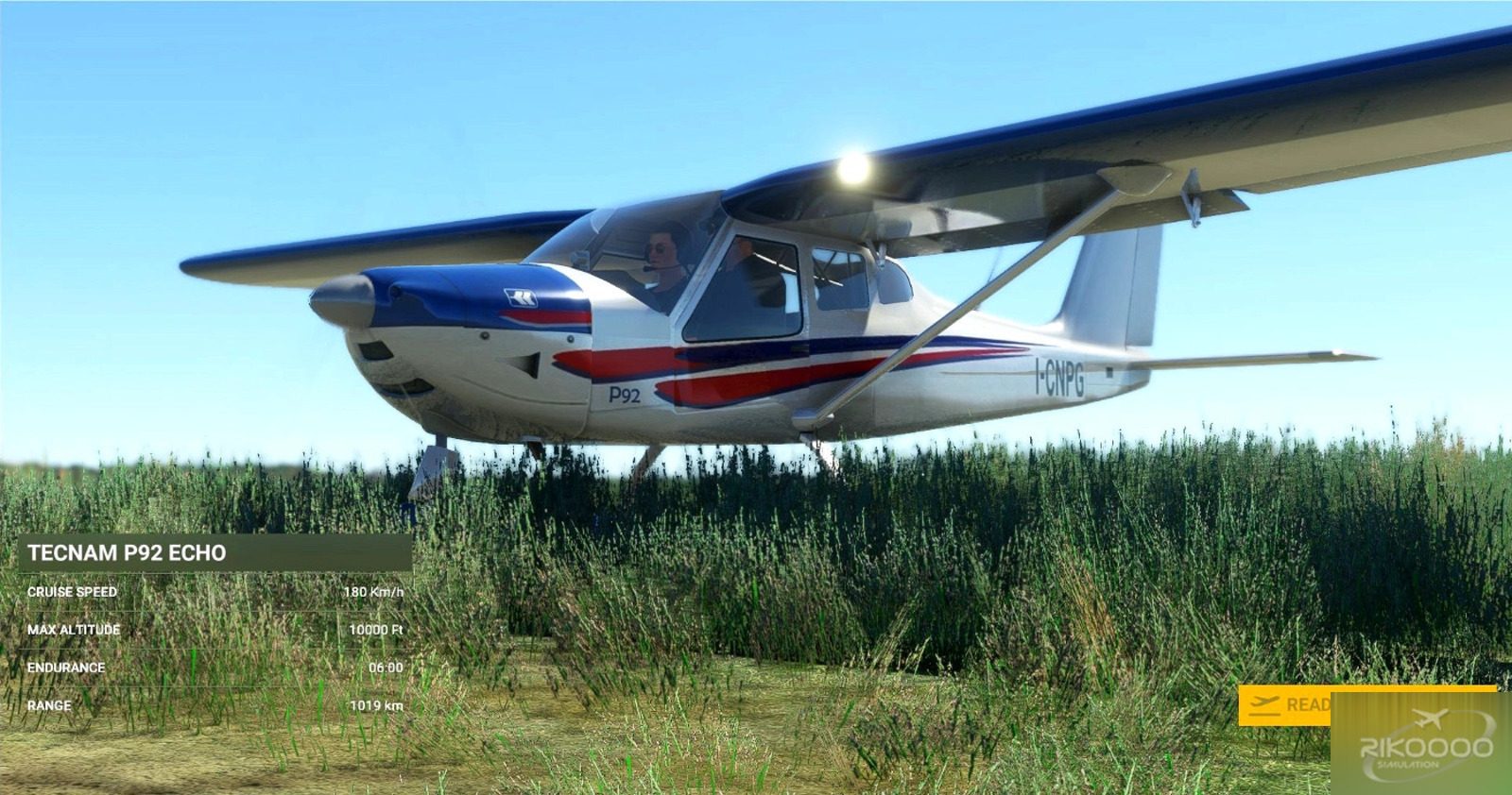 Tecnam P92 for MSFS 2020 - DOWNLOAD