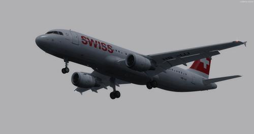 ኤርባስ A320-214 የስዊስ FSX እና P3D