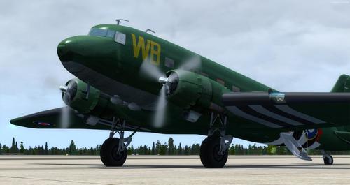 Дуглас DC-3 сайжруулсан FSX & P3D