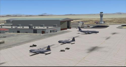 עדוואַרדס לופט פאָרס באַסע KEDW Photoreal FSX & P3D