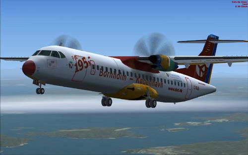 ATR 72-200 / 500 የዴንማርክ ጥቅል FSX & P3D