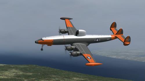 img1 Lockheed EC-121 figyelmeztető csillag P3Dv4 és P3Dv5