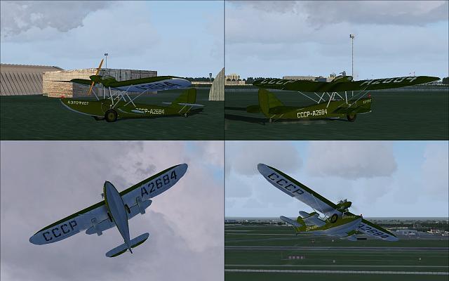 Shavrov 1930 Sh-2 v1.5 X-Plane Giới thiệu 9